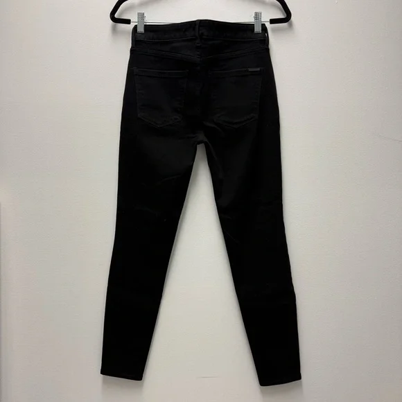 White House Black Market High Rise Sculpt Skinny Ankle Jean, Black | Size 2 / 26 - Picture 5 of 7